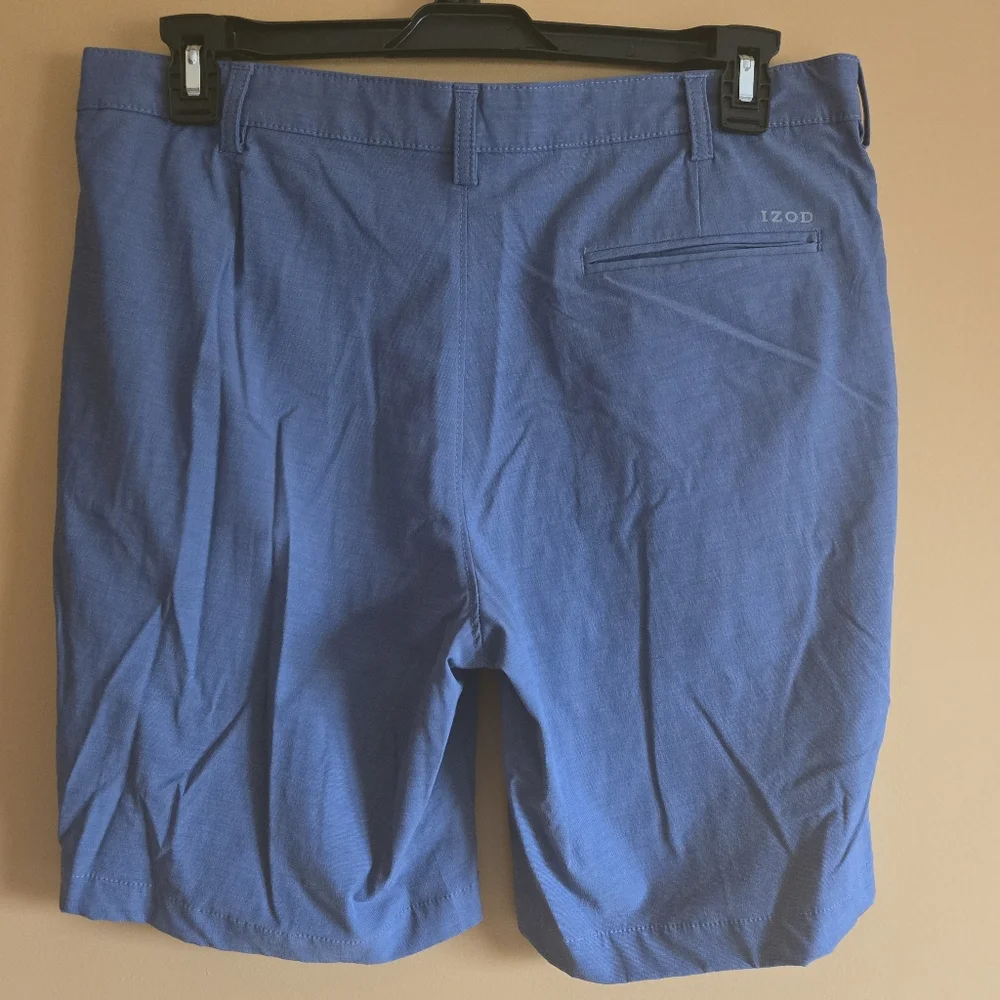 IZOD Golf Straight Shorts, Waist=18